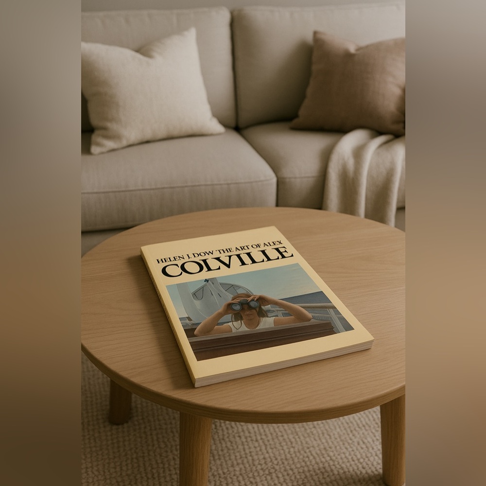 The Art of Alex Colville by Helen J. Dow (1978) – Vintage Coffee Table Art Book